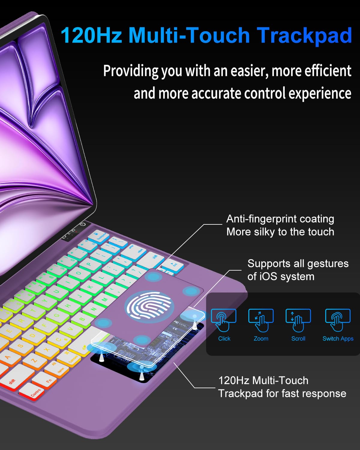 Amazon.com: Magic Keyboard Case for iPad Air 11-inch (M3 2025/M2